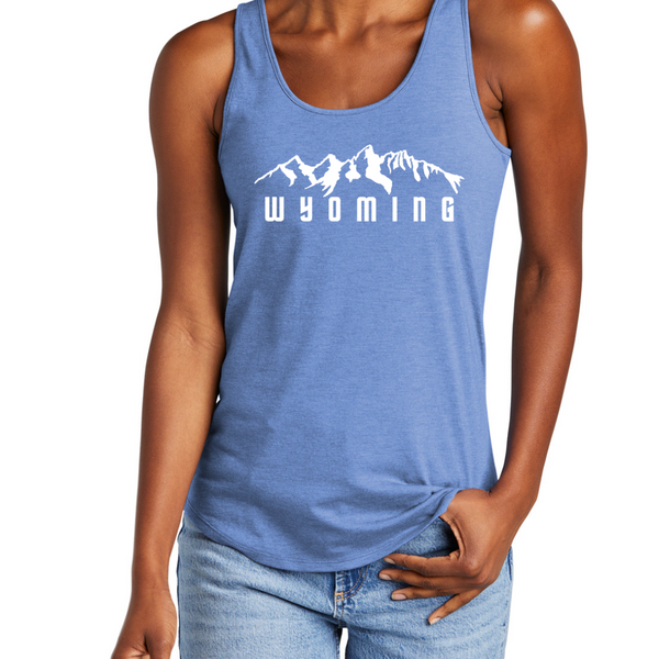 Maritime Blue Tetons District Made Relaxed Tank