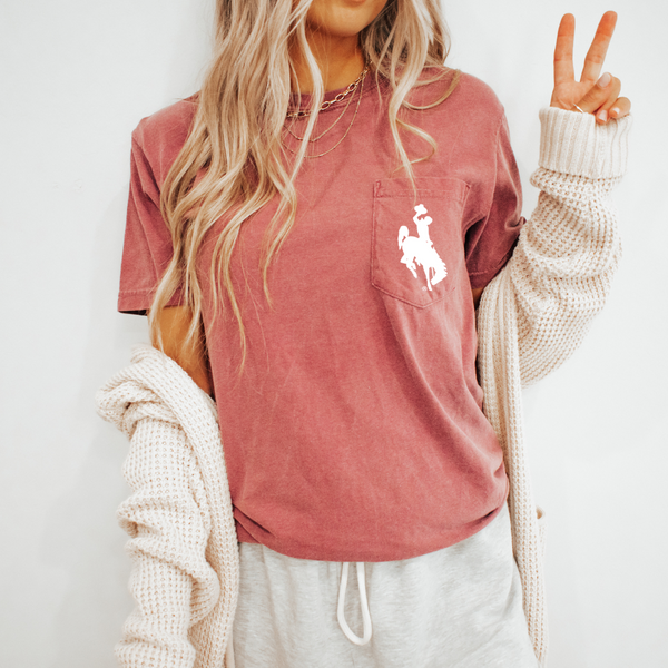 Cumin Steamboat Pocket Comfort Colors Tee