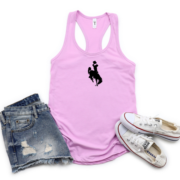 Lavender/Black Steamboat Raceback Tank