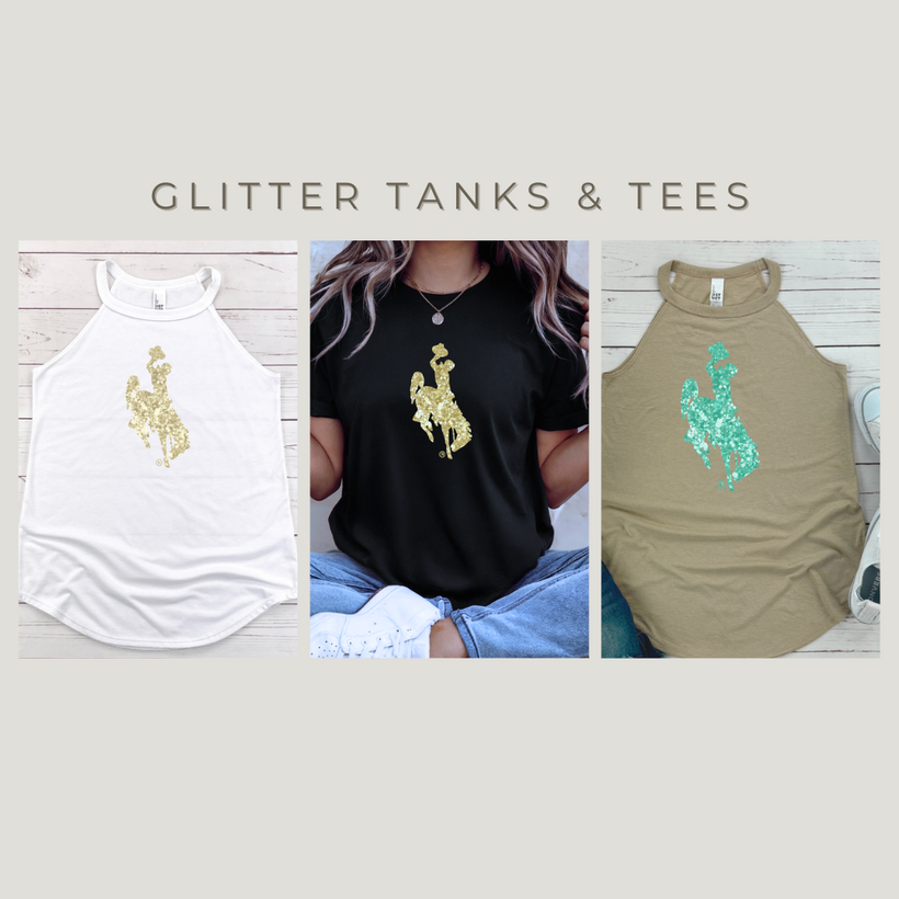 Glitter Tanks &amp; Tees