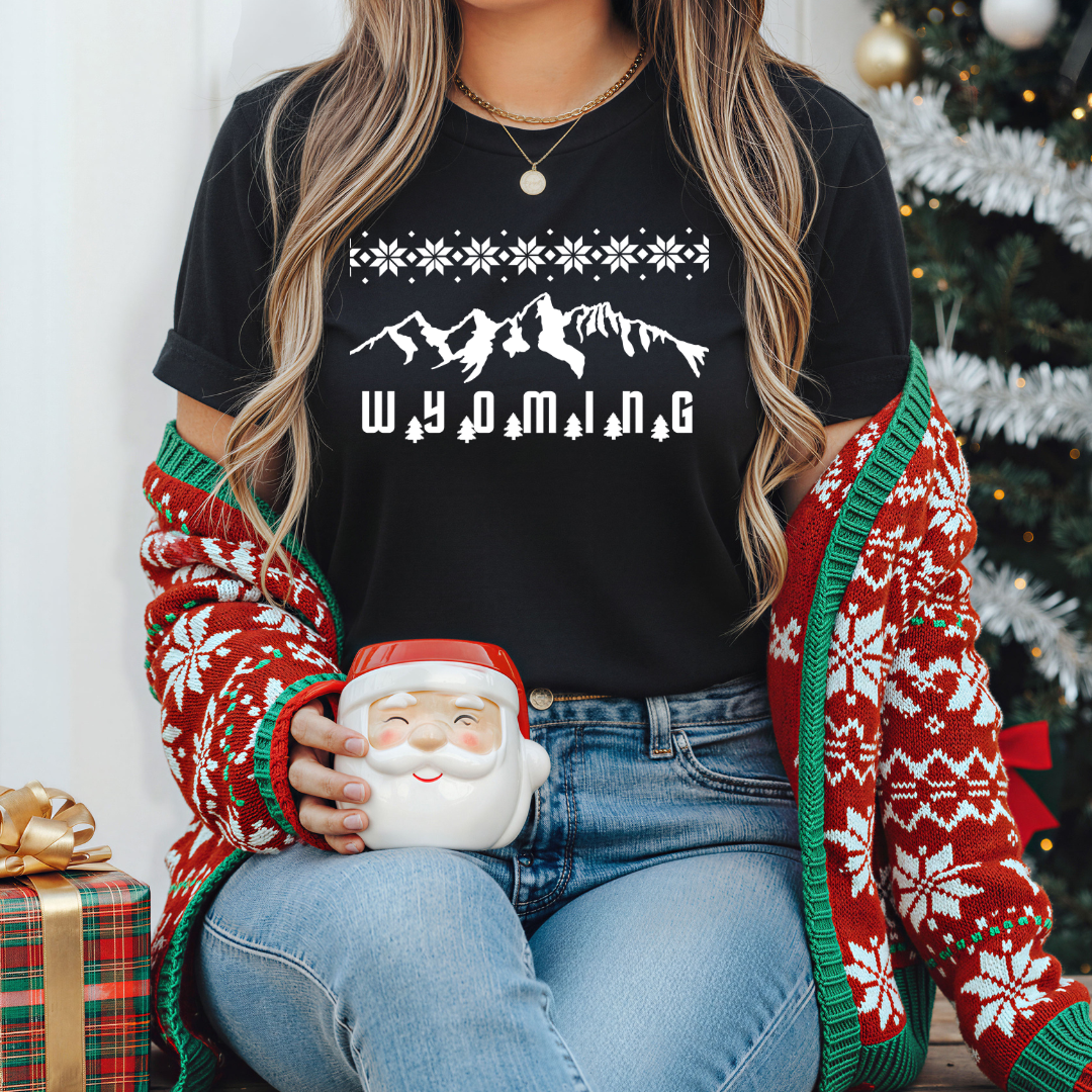 Vintage Black/ Winter Teton Bella Canvas Tee