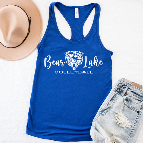 Royal/Bear Lake Script Next Level Tank