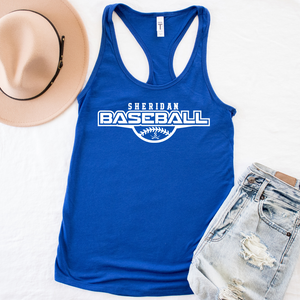 Royal Next Level Sheridan Baseball Racerback Tank {pre-order}