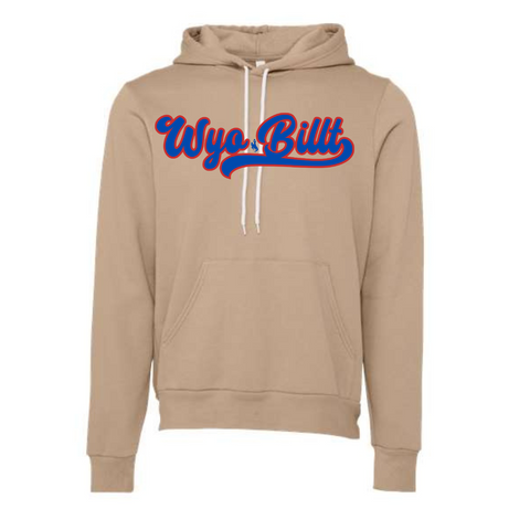 Tan Wyo Billt Script Bella Canvas Hoodie