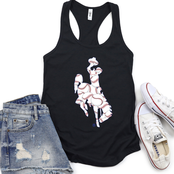 BASEBALL Steamboat Next Level Racerback Tank