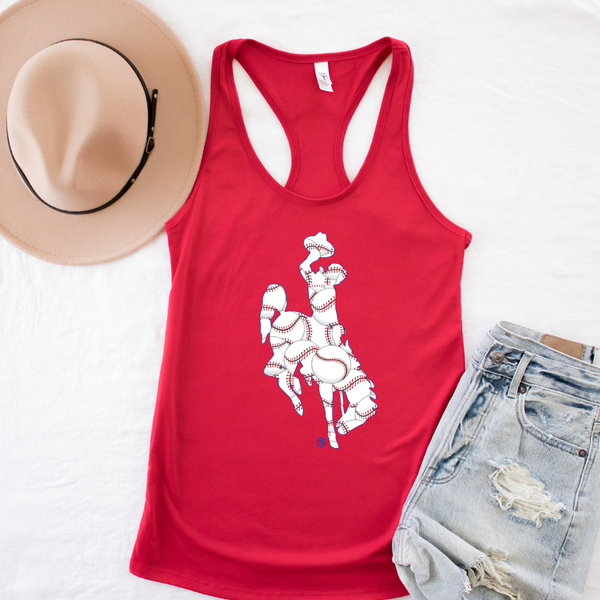 BASEBALL Steamboat Next Level Racerback Tank