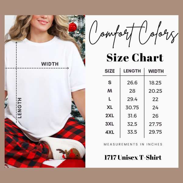 Comfort Colors Custom Eras Tee