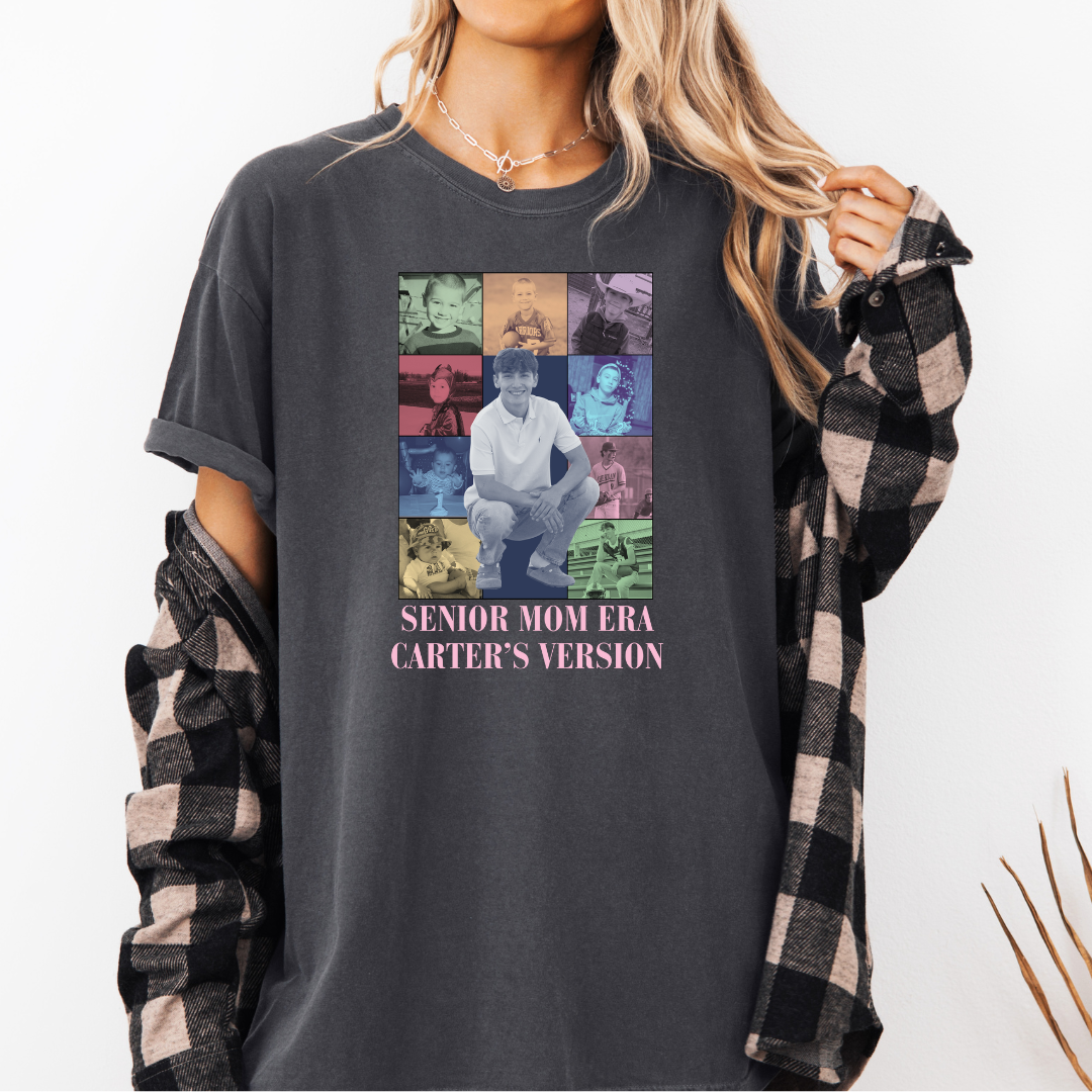 Pepper Senior Mom Era Comfort Colors Tee