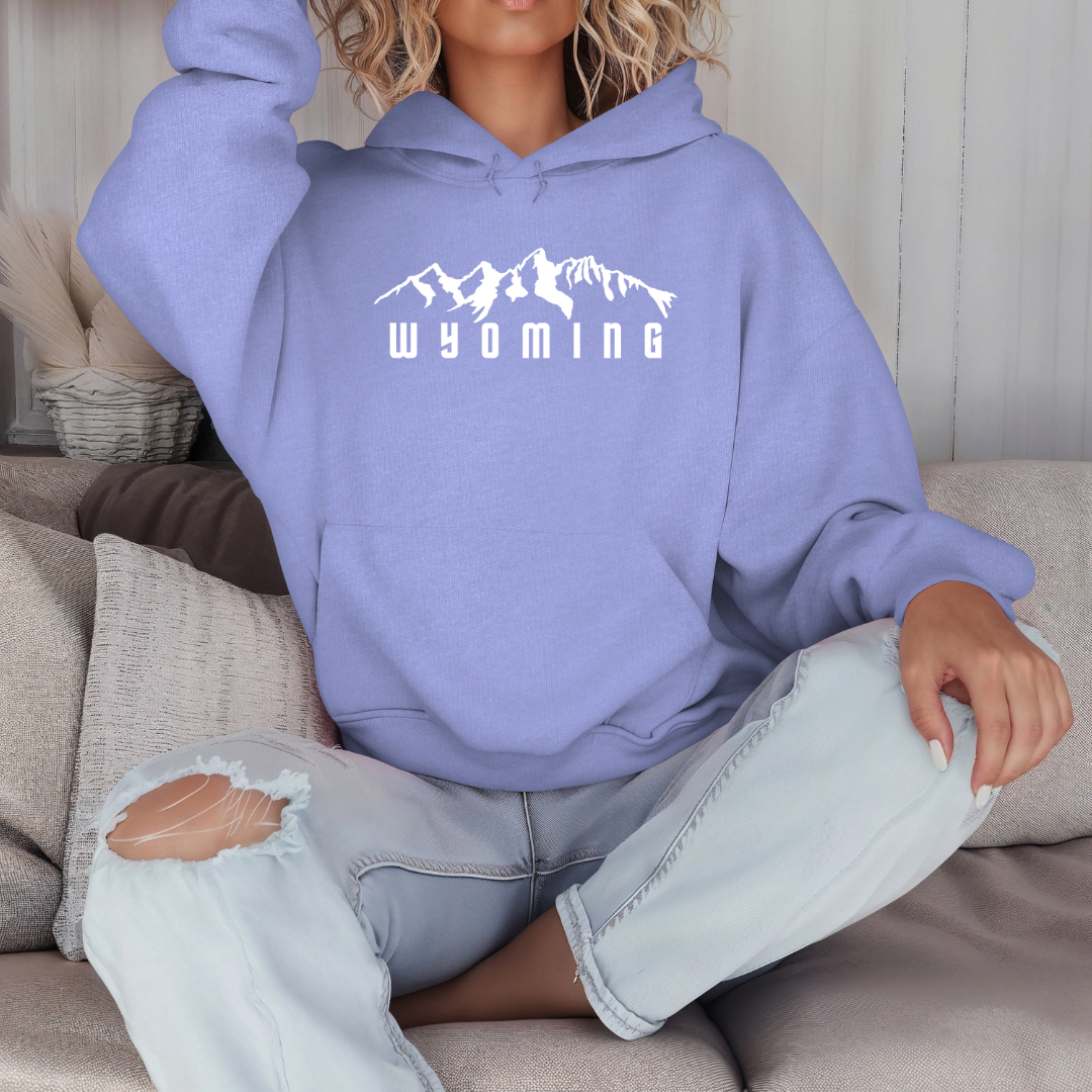 Hoodie Violet/White Tetons