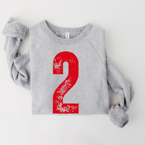 Bella Canvas Crewneck Custom Number/Name