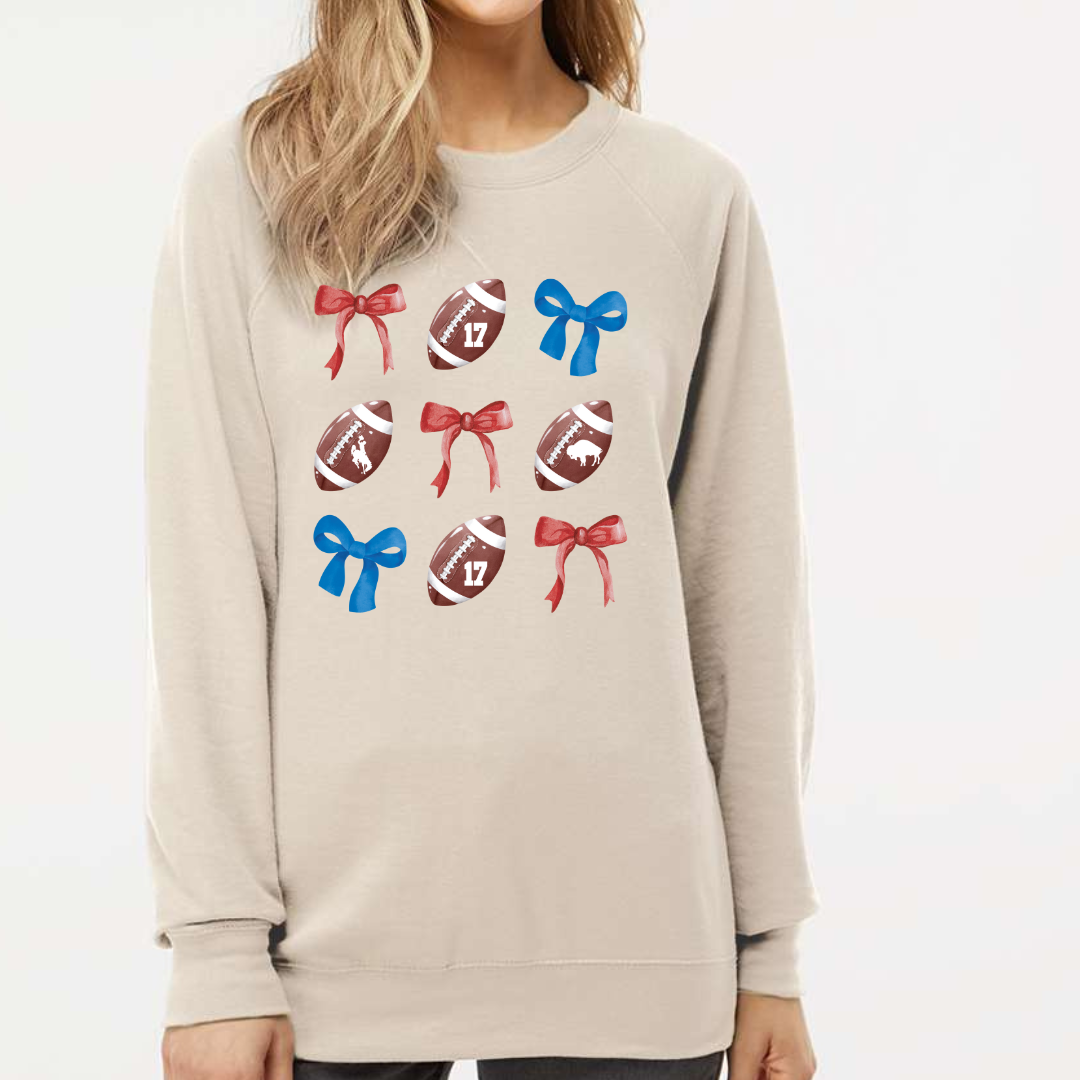 Sand BILLT Cutesy Frenc Terry Midweight Crewneck