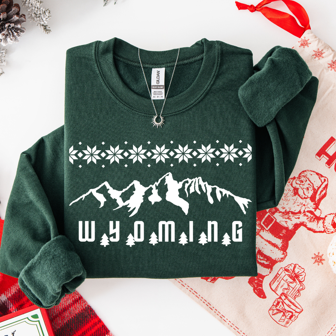 Forest/Winter Teton Crewneck Sweashirt