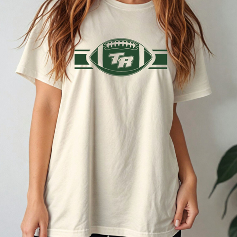 Softstyle Natural TR Football Tee