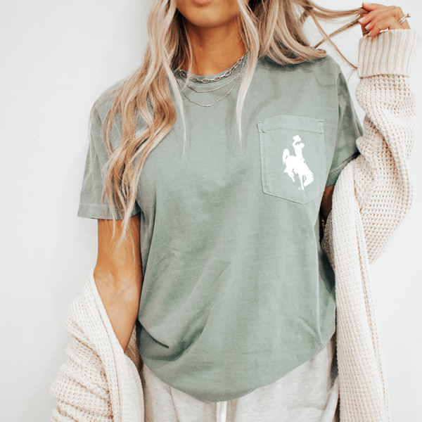 Bay Steamboat Pocket Comfort Colors Tee