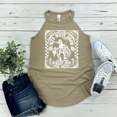 Desert Tan WYO West Rocker Tank