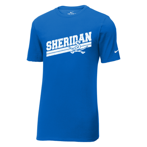 Nike Dri-Fit Royal Distressed Sheridan Tee {Pre-Order}