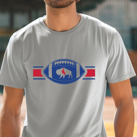 Football/Steamboat SHORT Sleeve Sport Gray Softstyle Tee