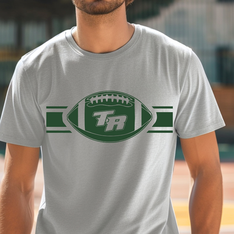 YOUTH Sport Gray TR Football Tee