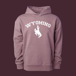 Oversized Orchid /Wyo Steamboat Independant Trading Co. Hoodie