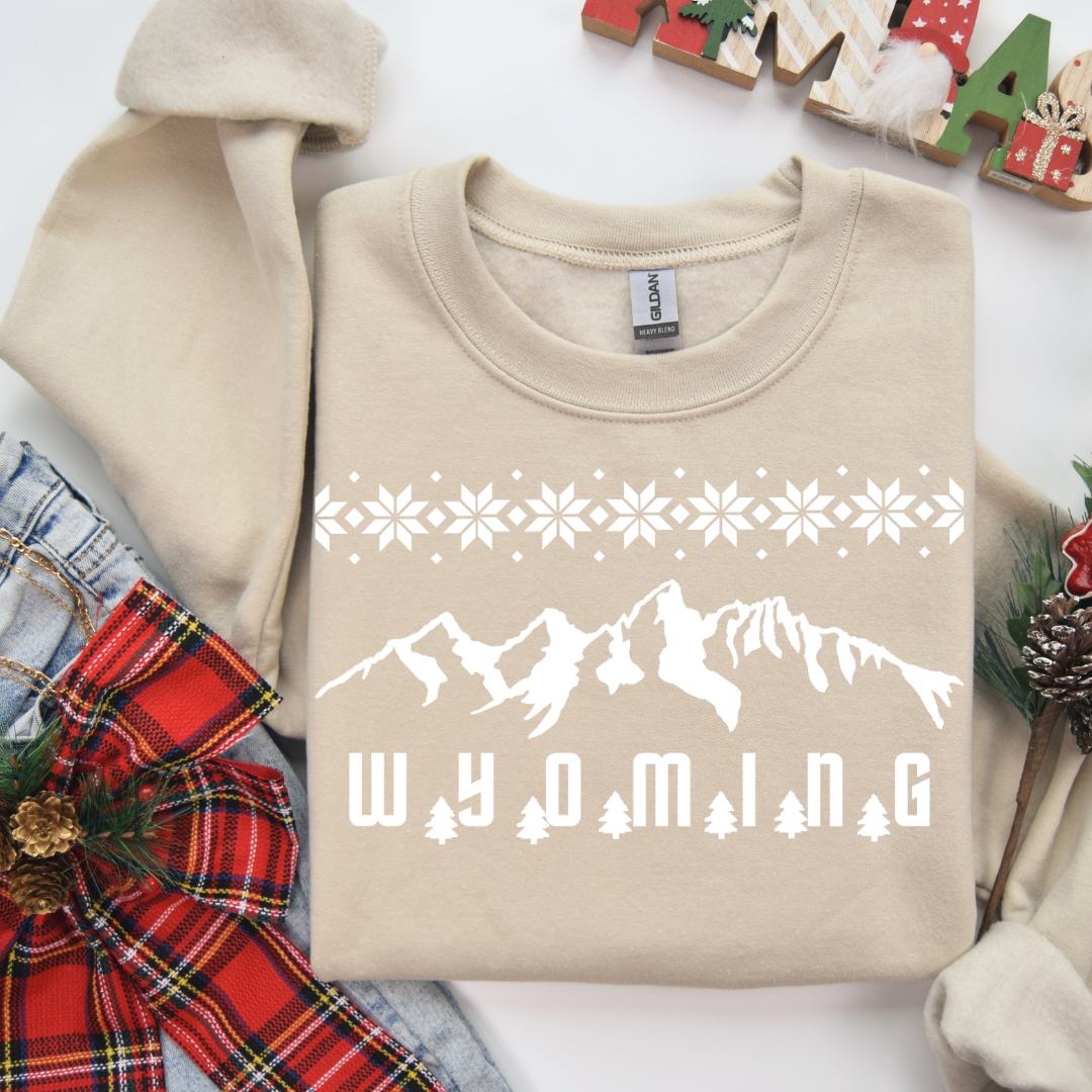 Sand/Winter Teton Crewneck Sweashirt