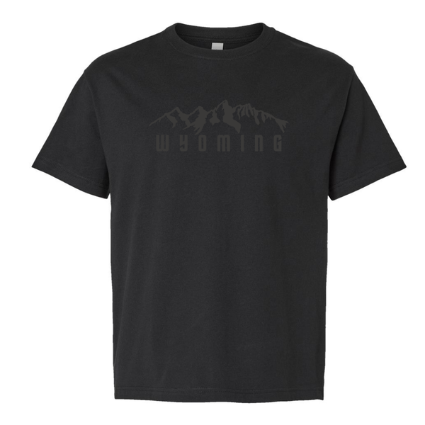 Heavyweight Vintage Black Tonal Bella Canvas Tee
