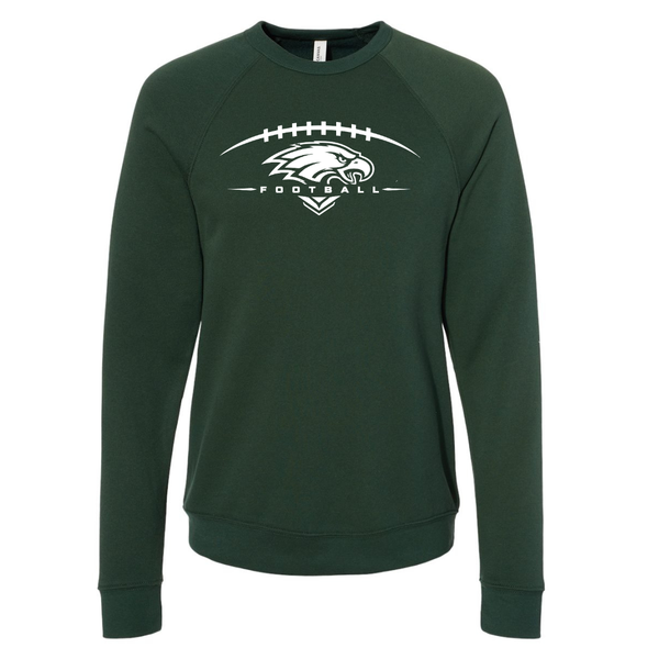Bella Canvas Tongue River Eagles Football Crewneck (More Colors)