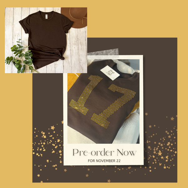 "17" Rhinestone Bella Canvas Tee