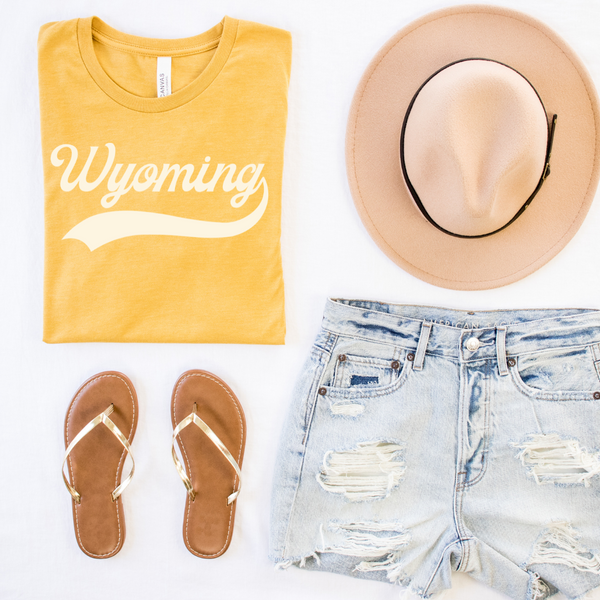 Heather Mustard/Ivory WYO Swoosh