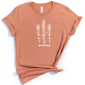 Terracotta/Indian Paintbrush WYO Bella Canvas Tee