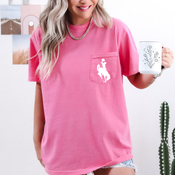 Crunchberry Steamboat Pocket Comfort Colors Tee