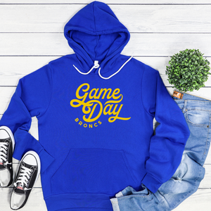Royal Broncs Gameday Bella Canvas Hoodie