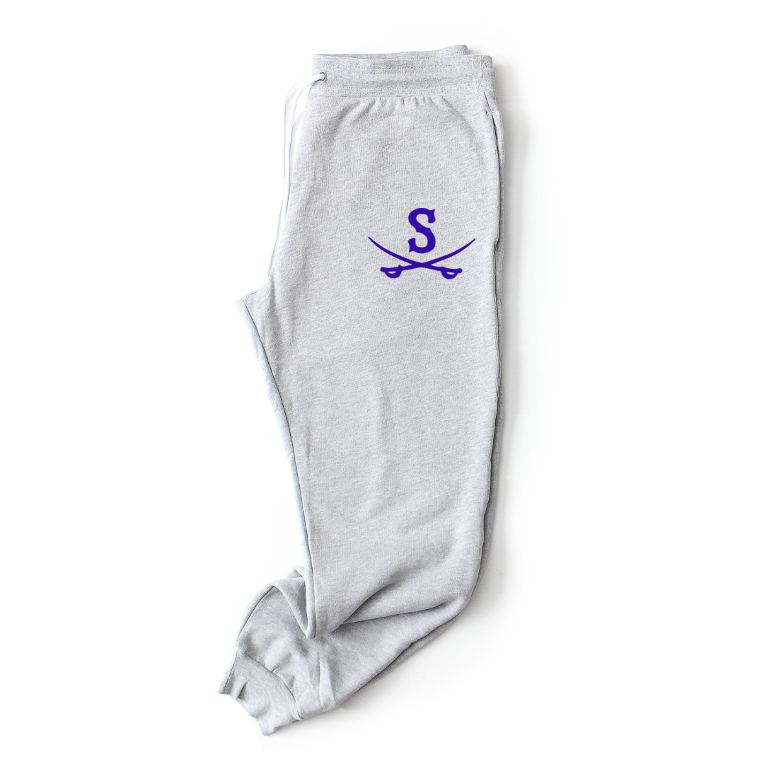 Heather Gray Bella Canvas Sheridan Baseball Joggers {pre-order}