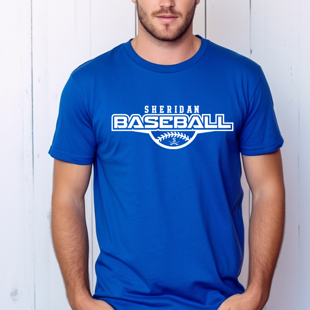 Royal Sheridan Baseball Bella Canvas Tee {pre-order}