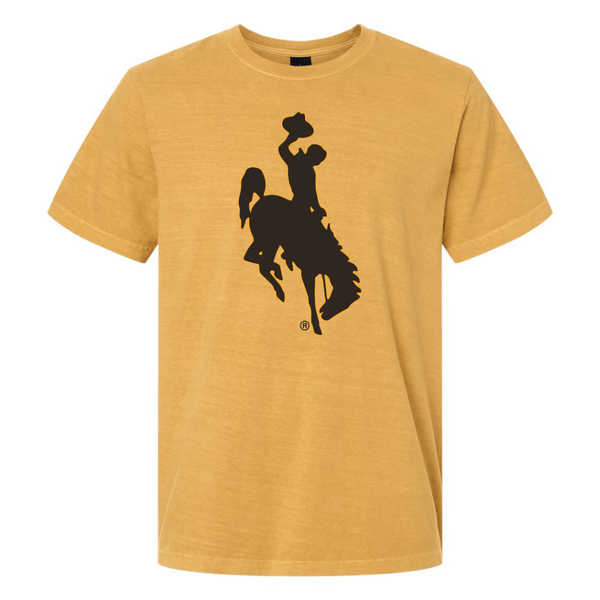 Heavy Weight Washed Mustard Garment Dyed Bella Canvas/ B&G Steamboat Tee