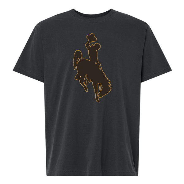 Heavy Weight Washed Black Garment Dyed Bella Canvas/ B&G Steamboat Tee