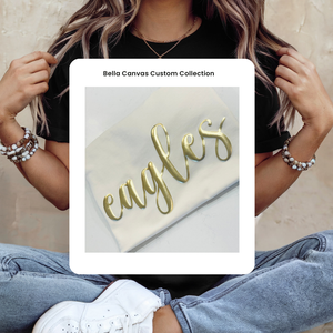 Bella Canvas Puff Script Custom Tee {pre-order}