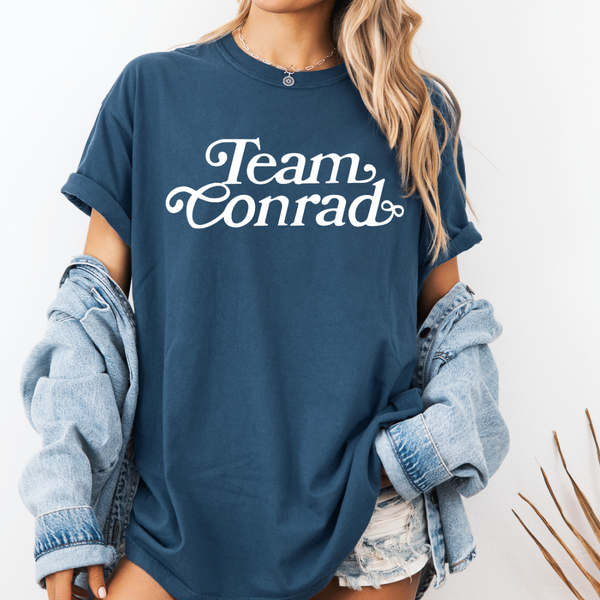 Team Conrad/Comfort Colors Short Sleeve Tee CHOOSE COLOR!