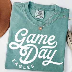 Comfort Colors Light Forest TR Gameday LONG Sleeve Tee