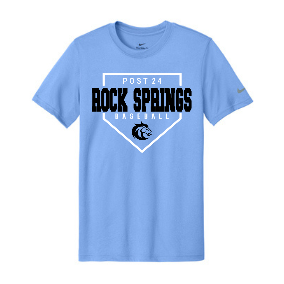 Rock Springs Blue Valor Nike Dri Fit Tee {Pre-Order}