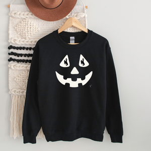 Black/Jack O Steamboat Gildan Crewneck Sweasthirt