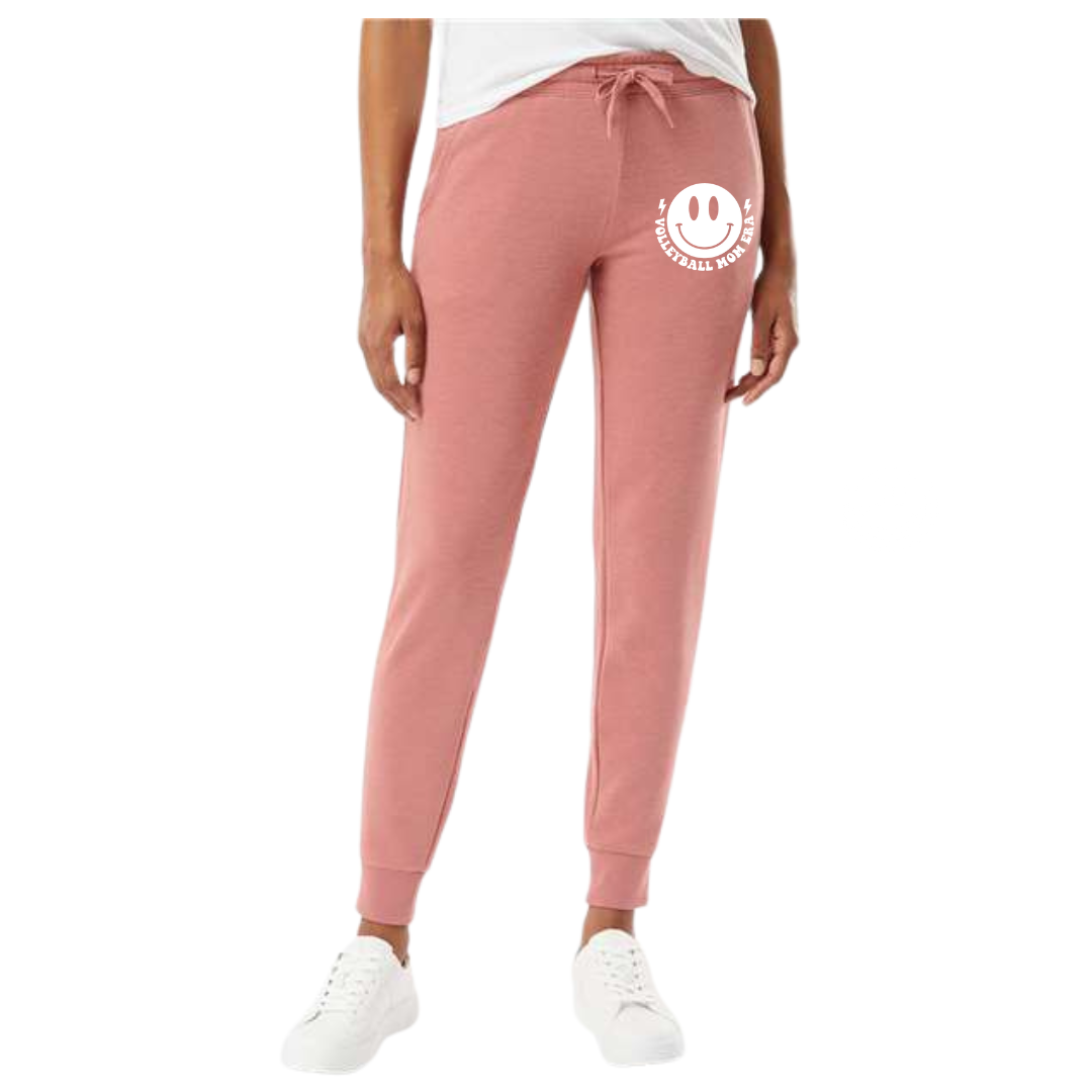 Volleyball Mom Dusty Pink Independent Trading Co. Joggers