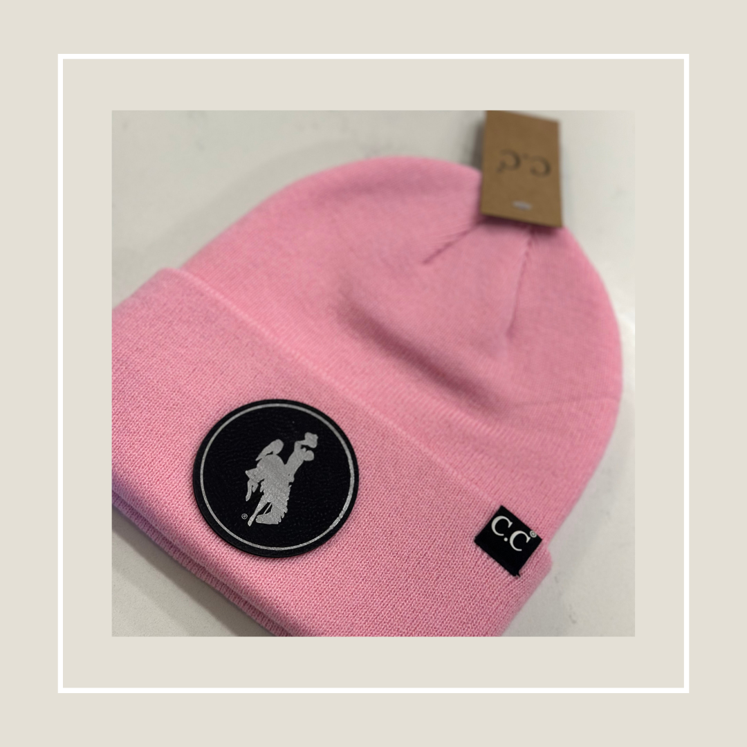 Light Pink Steamboat CC Cuffed Beanie