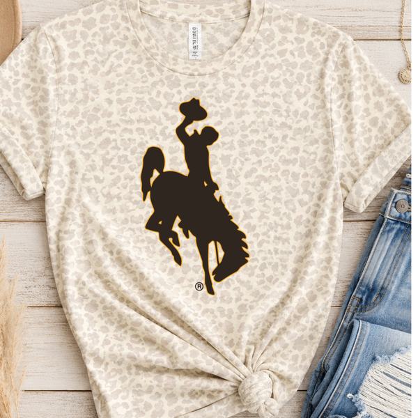 B&G Steamboat on Natural Leopard LAT Tee
