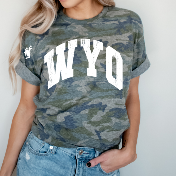 LAT Vintage Camo / Jumbo Distressed WYO with Sleeve Detail