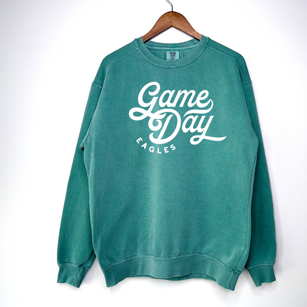Eagles Gameday Comfort Colors Crewneck Sweatshirt