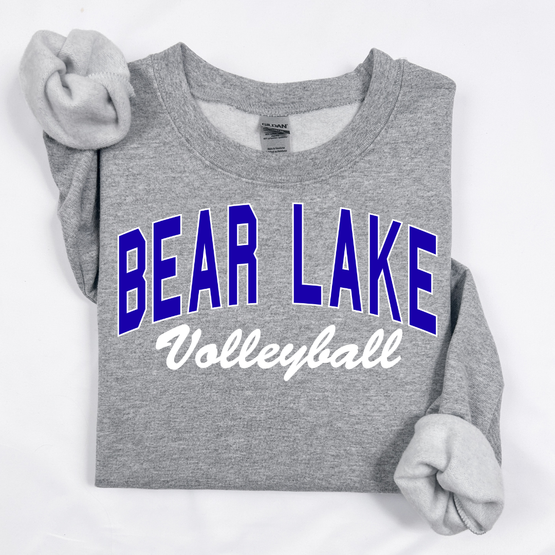 Gildan Crewneck Graphite Bear Lake Volleyball