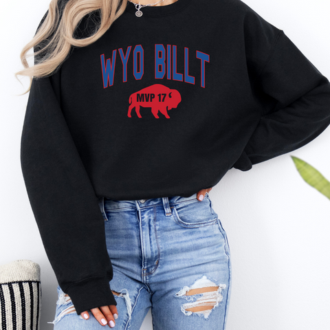 Black WYO BILLT 25 Crewneck