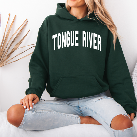 Forest Hoodie Tongue River Varsity