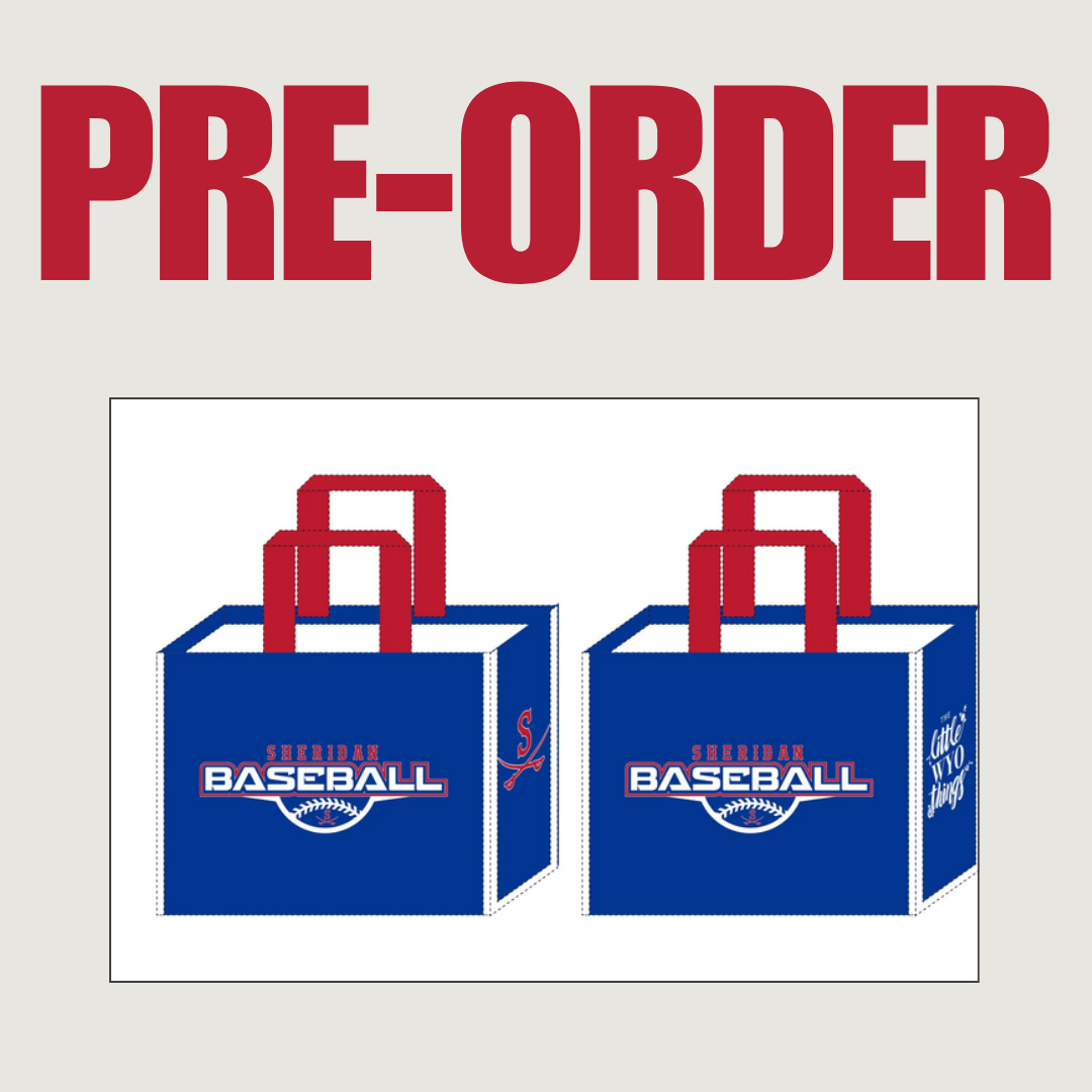 Sheridan Baseball Shopping Tote {pre-order}