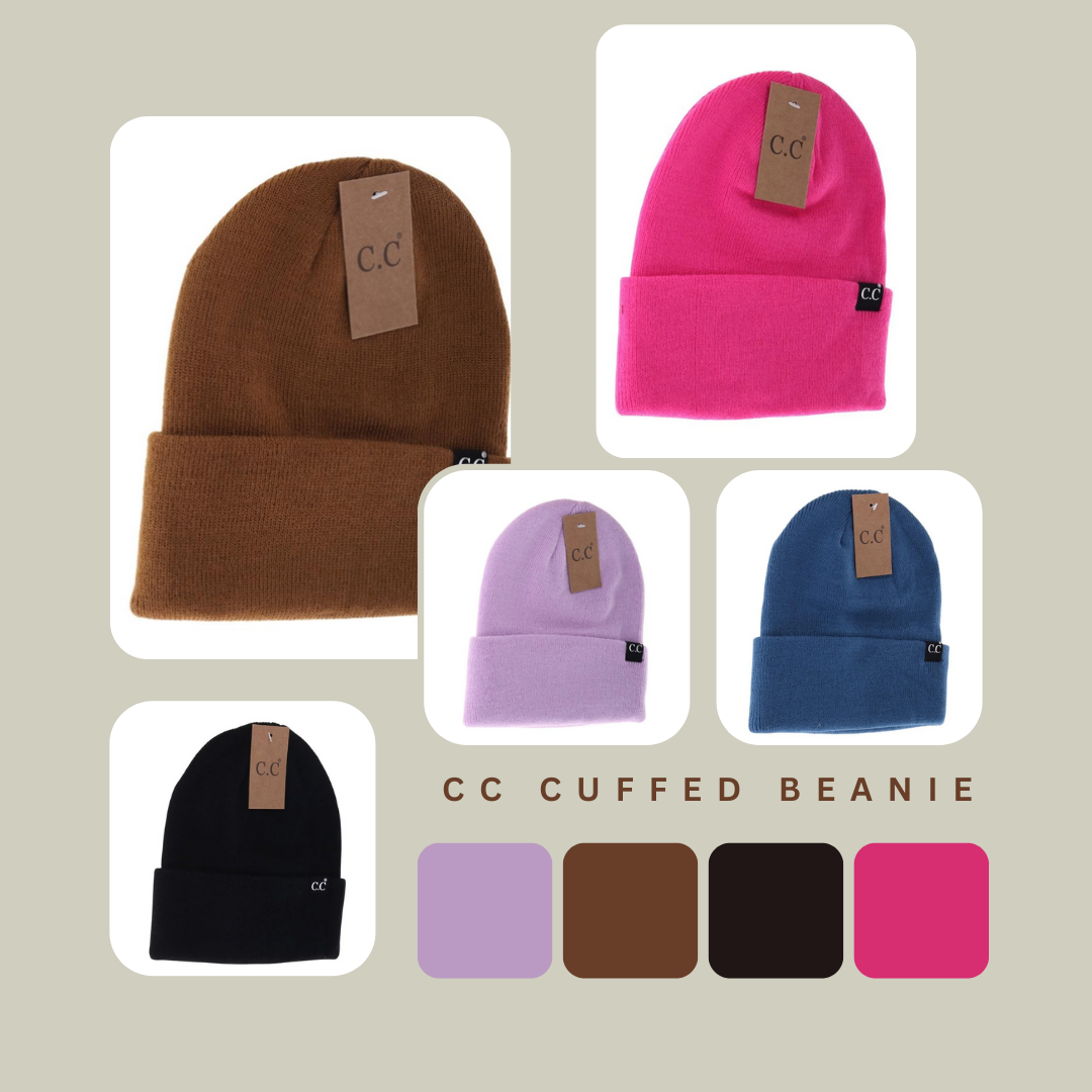 Plain CC Cuffed Beanie